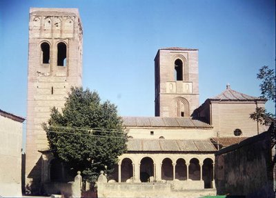 View of the Church of San Martin by Spanish School